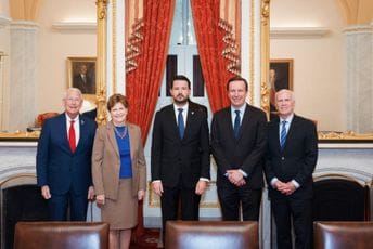 Senatori nakon susreta sa Milatovićem: Crna Gora važna članica NATO, Kina i Rusija opasnost po transatlantsku bezbjednost Senatori nakon susreta sa Milatovićem: Crna Gora važna članica NATO, Kina i Rusija opasnost po transatlantsku bezbjednost