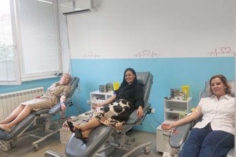 Uoči 21. maja: Alijansa žena DPS Nikšić organizovala akciju dobrovoljnog davanja krvi