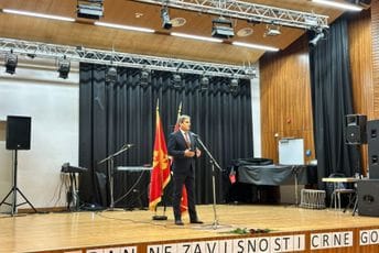 Ibrahimović: Niko nema pravo da odustane od idela Crne Gore kao antifašističke i građanske države