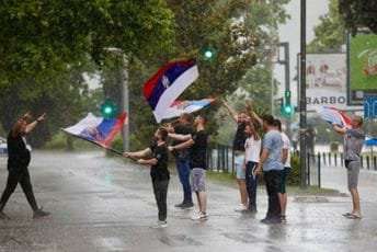 "Ne pravite danas blokade jer nas je malo": U Podgorici održan novi protest prosrpskih organizacija