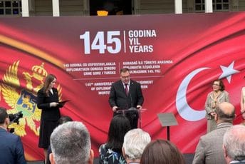 U Istanbulu obilježeno 145 godina od uspostavljanja diplomatskih odnosa Crne Gore i Turske