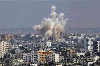 Izraelska vojska gađala centralne i južne djelove Pojasa Gaze