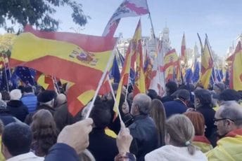 Protest u Madridu: Desetine hiljada protiv zakona o amnestiji katalonskih separatista