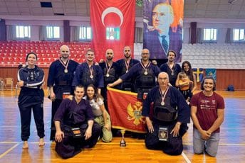 Kendo reprezentacija Crne Gore ponovo prvak Balkana Kendo reprezentacija Crne Gore ponovo prvak Balkana
