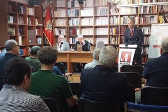 U Podgorici predstavljena knjiga Dragoja Živkovića: Osporavan samo zato što je napisao istoriju sopstvenog naroda