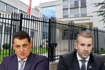 Boris Milić najbolji čovjek za sve vlasti NEĆE BITI SMJENE: Direktor ANB-a Boris Milić i premijer Milojko Spajić