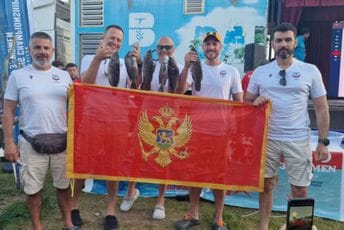 Crnoj Gori deveto mjesto na svijetskom takmičenju u podvodnom ribolovu; Mijajlović: Naši momci za samo tri dana upoznali teren