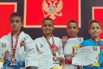 Karate klub Zeta osvojio četiri medalje na prvenstvu Balkana u Turskoj Karate klub Zeta osvojio četiri medalje na prvenstvu Balkana u Turskoj
