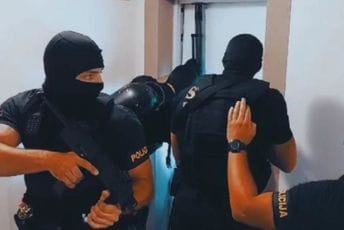 Nakon jutrošnje policijske akcije: Uhapšene tri osobe i jedno lice po nacionalnoj potjernici, protiv četiri podnijete krivične prijave