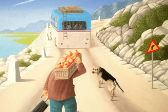 Izložba slika “44” Predraga Gazivode pred cetinjskom publikom Dolce vita, 50×50, akril platno