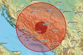 Zemljotres pogodio BiH Zemljotres pogodio BiH