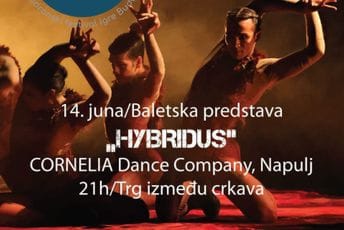 Biseri italijanskog baleta na Jadranskom festivalu igre: „Memento“ i „Hybridus“ iz Napulja 13. i 14. juna u Budvi Biseri italijanskog baleta na Jadranskom festivalu igre: „Memento“ i „Hybridus“ iz Napulja 13. i 14. juna u Budvi