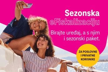 Telekom eFiskalizacija za sezonu: Idealno rješenje za sve sezonske uslužne djelatnosti i maloprodaju Telekom eFiskalizacija za sezonu: Idealno rješenje za sve sezonske uslužne djelatnosti i maloprodaju