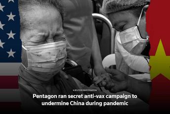 Rojters: Pentagon vodio tajnu antivaksersku kampanju tokom kovida da sabotira Kinu