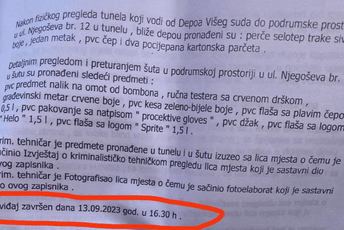 Abazović i ministri ipak bili u tunelu tokom uviđaja Abazović i ministri ipak bili u tunelu tokom uviđaja