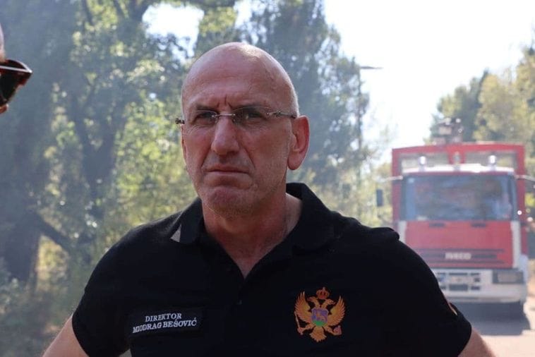 Bešović: U Crnoj Gori aktivno šest požara