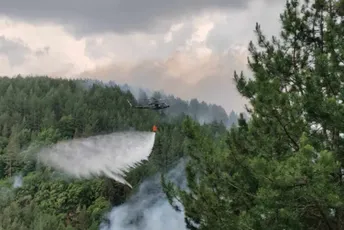 Nakon tri dana: Ugašen požar na brdu Golubinja u Pljevljima Nakon tri dana: Ugašen požar na brdu Golubinja u Pljevljima