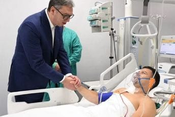 U Srbiji proglašen crveni nivo bezbjednosnih prijetnji od terorizma; Vučić: Žandarmu odlikovanje čim izađe iz bolnice