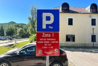 Naplata parkinga na Cetinju počinje sjutra