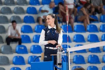 Jelena Mitrović sudi na utakmicama Evropskog prvenstva za odbojkašice