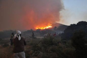 Požar na ostrvu Hios u Grčkoj: Izdata naredba za evakuaciju stanovnika