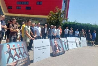 NVO Fudbalska Crna Gora protestvovala danas: Tužilaštvo da se pozabavi prijavama protiv čelnika FSCG