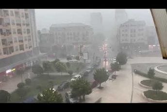 Oluja stigla i u Podgoricu: Pogledajte kako je trenutno u glavnom gradu (VIDEO)