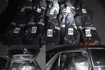 UP: Kod Ulcinjanina pronađeno 306,9 kilograma rezanog duvana, u Pljevljima procesuirane tri osobe zbog nedozvoljene trgovine