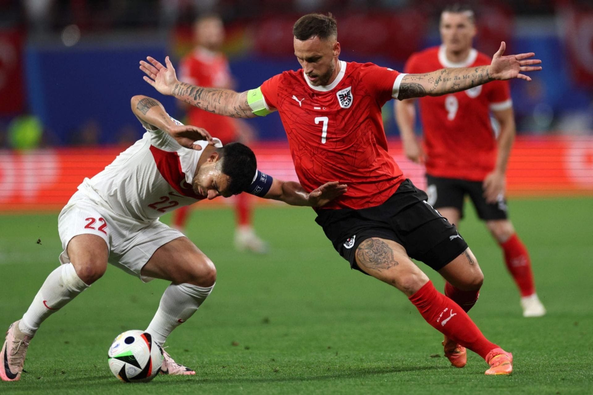 Fotografija 3: Demiral i Gunok odveli Tursku u četvrtfinale: Pratili smo bespoštednu borbu, ali Austrija nije mogla do produžetaka