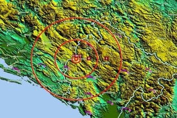 Nikšić: Zemljotres u blizini sela Čarađe