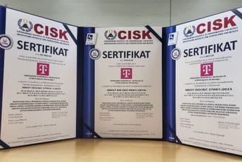 Telekom: Završen proces ISO resertifikacije za sisteme upravljanja bezbjednošću informacija, za bezbjednost mreže i upravljanje kvalitetom Telekom: Završen proces ISO resertifikacije za sisteme upravljanja bezbjednošću informacija, za bezbjednost mreže i upravljanje kvalitetom