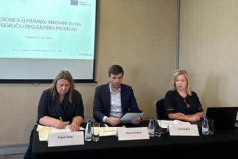 Azemović: Primjena Zakona omogućava licima koja su obrazovanje stekla u EU da se zaposle pod istim uslovima kao i državljani Crne Gore