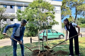 Mladi Evrope sad obilježili Dan državnosti sadnjom 13 sadnica Mladi Evrope sad obilježili Dan državnosti sadnjom 13 sadnica