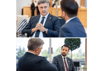 Milatović sa Plenkovićem: Dobrosusjedski odnosi prioritet Milatović sa Plenkovićem: Dobrosusjedski odnosi prioritet