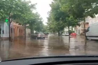 Nevrijeme u BiH: U jednom gradu poplavljene ulice
