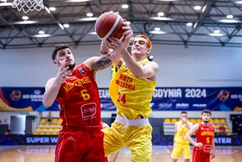 Posljednji meč EP: Mladi košarkaši poraženi od Sjeverne Makedonije