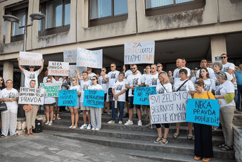 Dubrovnik: Protest zbog mogućeg puštanja na slobodu Albanke koja je autom ubila brata i sestru