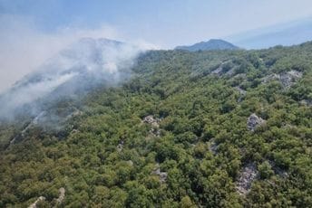 Kiša stigla kao spas cetinjskim vatrogascima, na teritoriji barske opštine i dalje bukte požari Arhiva