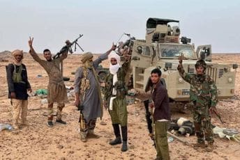 Danima traju žestoki sukobi Tuarega i ruskih plaćenika, navodno su ubijene i ranjene desetine 'vagnerovaca' Danima traju žestoki sukobi Tuarega i ruskih plaćenika, navodno su ubijene i ranjene desetine 'vagnerovaca'