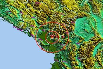 ZHMS: Slabiji zemljotres u Albaniji, osjetio se i u Crnoj Gori ZHMS: Slabiji zemljotres u Albaniji, osjetio se i u Crnoj Gori