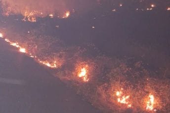 Buknuo novi požar u Tuzima: Vatrogasci na terenu Buknuo novi požar u Tuzima: Vatrogasci na terenu