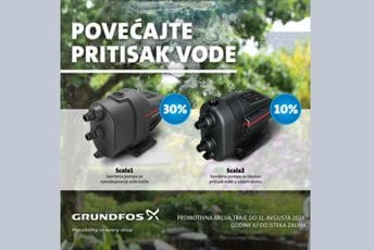 ENTEXT: Povećajte pritisak vode uz Grundfos pumpe za domaćinstvo ENTEXT: Povećajte pritisak vode uz Grundfos pumpe za domaćinstvo