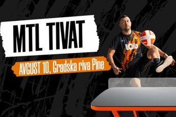 Šesta stanica Montenegrin Teqball lige: U subotu Tivat domaćin turnira, nagradni fond 1.000 eura Šesta stanica Montenegrin Teqball lige: U subotu Tivat domaćin turnira, nagradni fond 1.000 eura