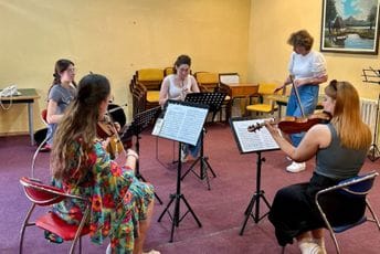 Završni koncerti XIII Ljetnjeg kampa za kamernu muziku 7. i 8. avgusta na Cetinju i u Podgorici Završni koncerti XIII Ljetnjeg kampa za kamernu muziku 7. i 8. avgusta na Cetinju i u Podgorici