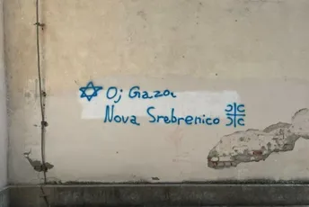 Na zidovima beranske škole osvanuo grafit "Oj Gazo, nova Srebrenico"; Marković: Sve će to Ervin pozlatiti Na zidovima beranske škole osvanuo grafit "Oj Gazo, nova Srebrenico"; Marković: Sve će to Ervin pozlatiti