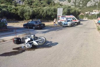 Dvije osobe povrijeđene u saobraćajnoj nezgodi kod Čanja Dvije osobe povrijeđene u saobraćajnoj nezgodi kod Čanja