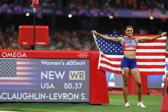 Holovej objedinio zlata, Meklaflin Levron oborila svjetski rekord, Americi prvo mjesto i u skoku u dalj Holovej objedinio zlata, Meklaflin Levron oborila svjetski rekord, Americi prvo mjesto i u skoku u dalj