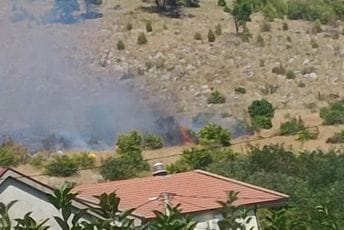 Injac o požaru na Dajbabskoj gori: Angažovan avion, ukoliko stanje ostane isto ubrzo ćemo ga lokalizovati