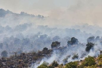 Dajbabska gora: Vjetar pravio probleme, požar je sada pod kontrolom Dajbabska gora: Vjetar pravio probleme, požar je sada pod kontrolom