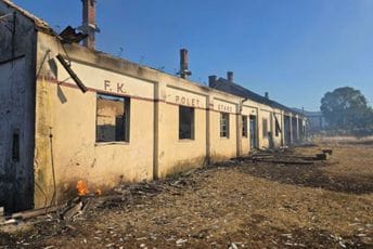 Veliki požar u Nikšiću: Izgorjele prostorije trećeligaša, šteta je ogromna Veliki požar u Nikšiću: Izgorjele prostorije trećeligaša, šteta je ogromna